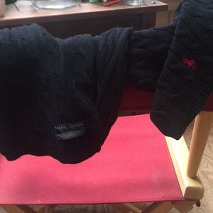 Ralph Lauren Cable knit scarf
